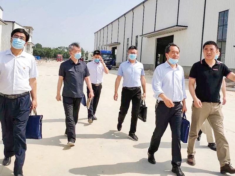 山東省第二批“四進工作組”到廠指導